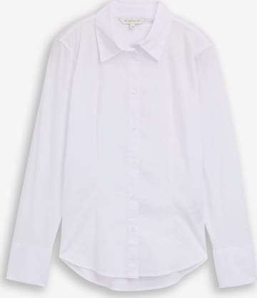 TOM TAILOR Pusero värissä valkoinen: etupuoli