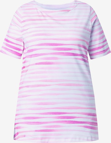 Ulla Popken Shirt in Purple: front