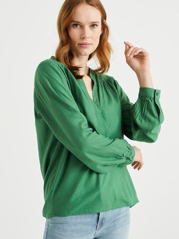 WE Fashion - Blusa en verde