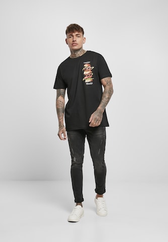 Coupe regular T-Shirt 'A Burger' Mister Tee en noir