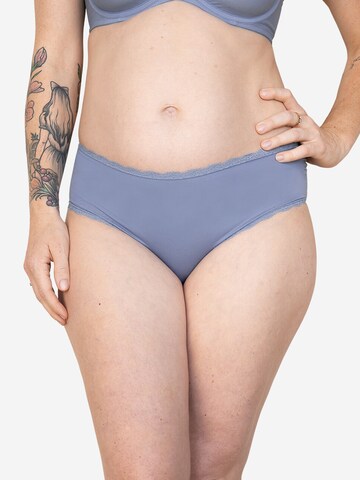 SugarShape Boyshorts in Blue: front