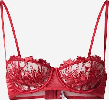 Balconnet Soutien-gorge 'AMARYLLIS' ETAM en rouge : devant