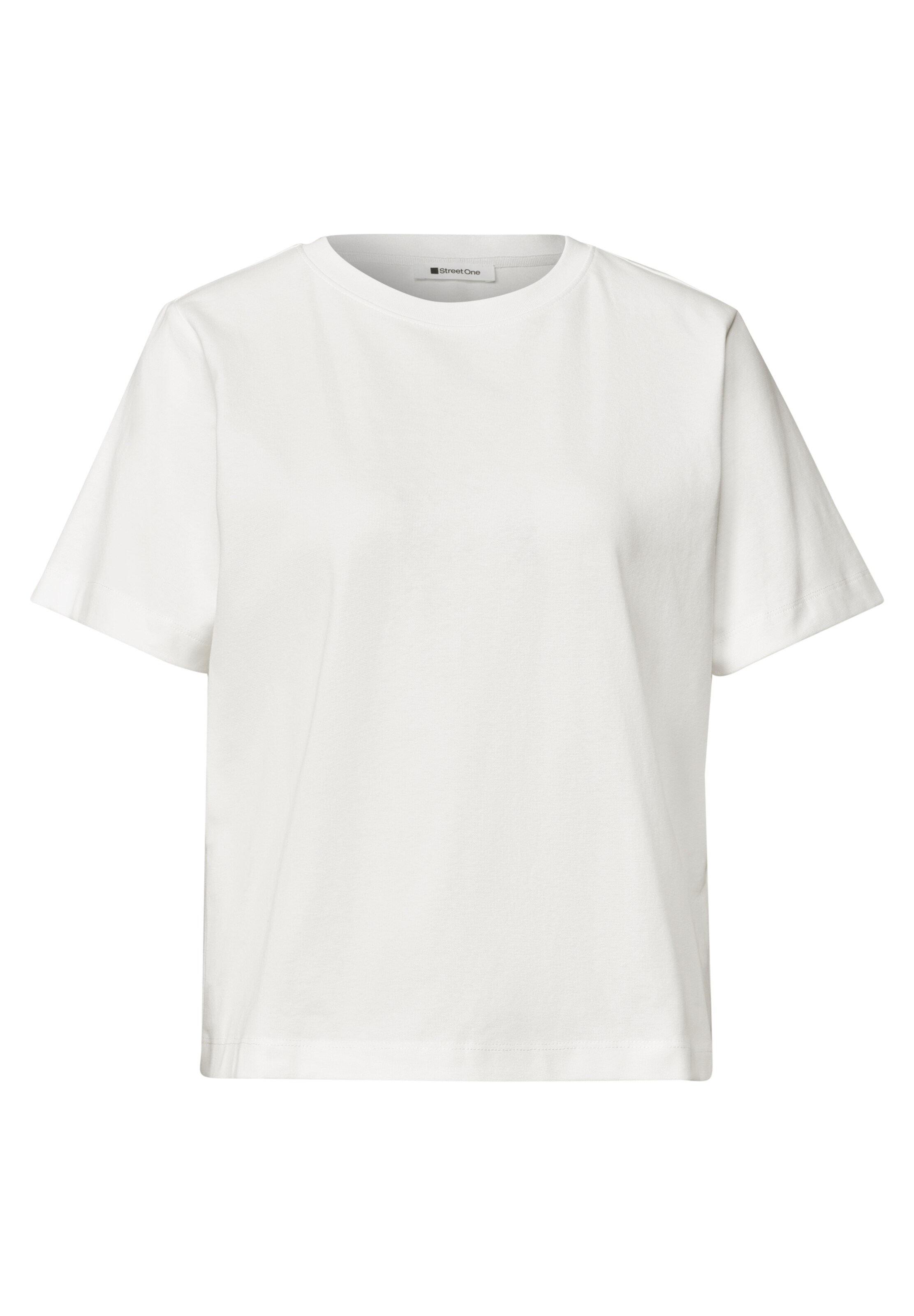 STREET ONE Shirt in Weiß: Vorderseite