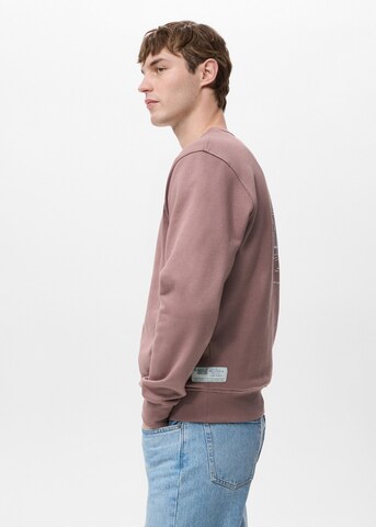 MANGO MAN Sweatshirt 'Corso' in Pink