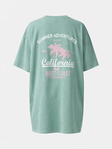Worldclassca Oversizeshirt 'California'‌‌‌‌‌‌‌ in Grün