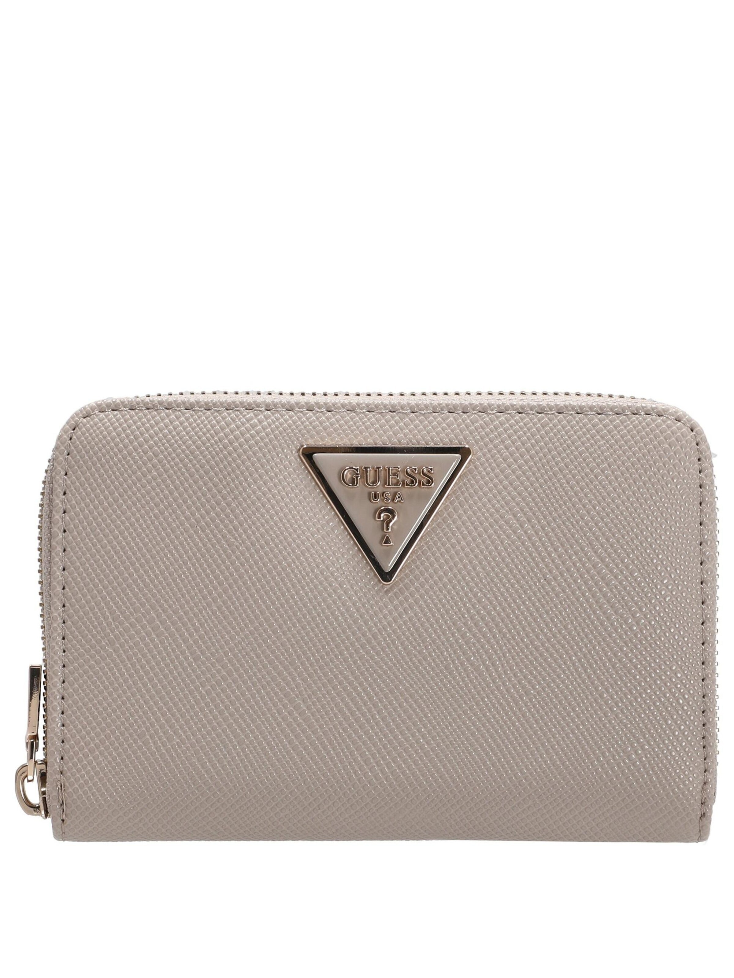 GUESS Originals Wallet 'Laurel' in Beige: front