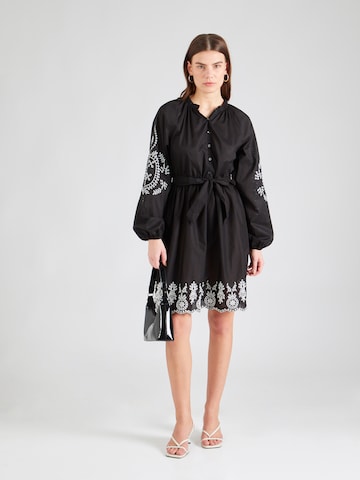 Robe-chemise 'FLO DICTE' ONLY en noir : devant