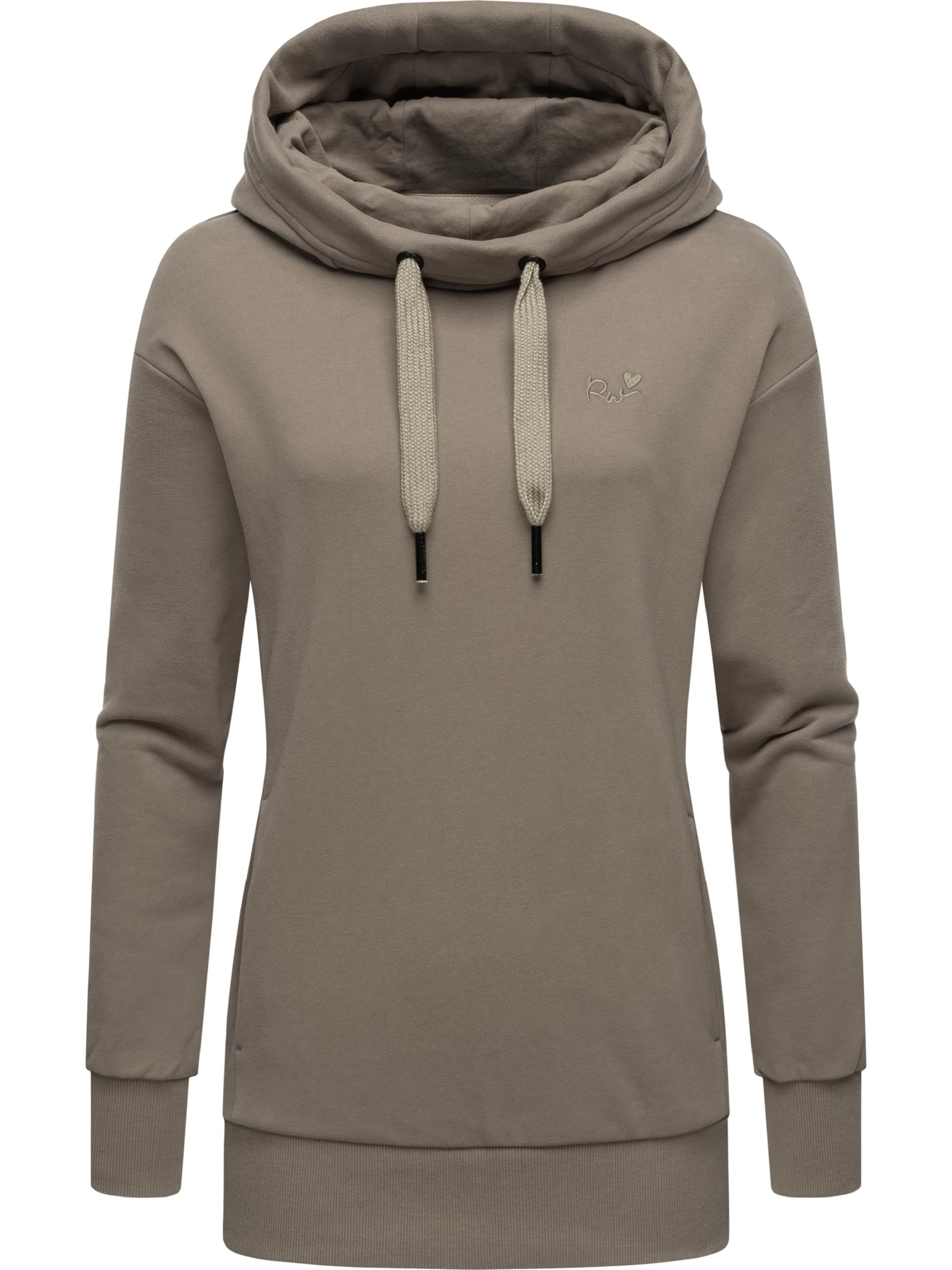 Ragwear Sweatshirt 'Yodis' in Brown: front