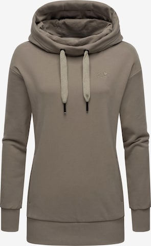 Ragwear Sweatshirt 'Yodis' i brun: framsida