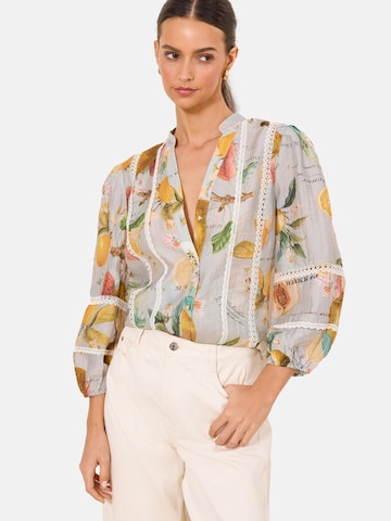 Lipsy Blouse in Blauw: voorkant