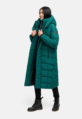 Manteau d’hiver 'Engelsfeder XIV' NAVAHOO en vert