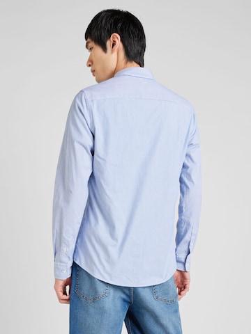 SCOTCH & SODA Slim Fit Skjorte 'Essential' i blå