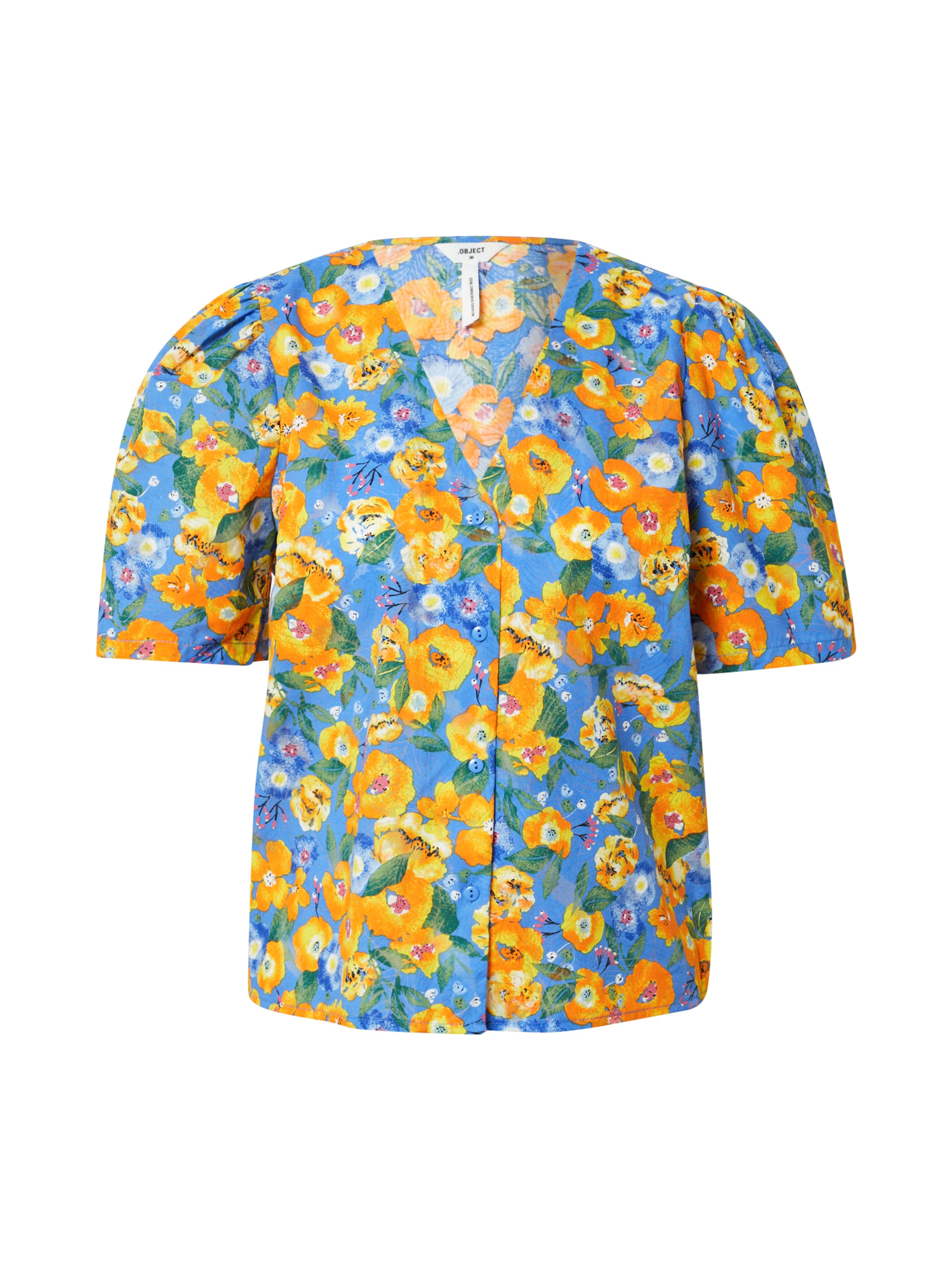 OBJECT Blouse 'NICOLA' in Blue: front