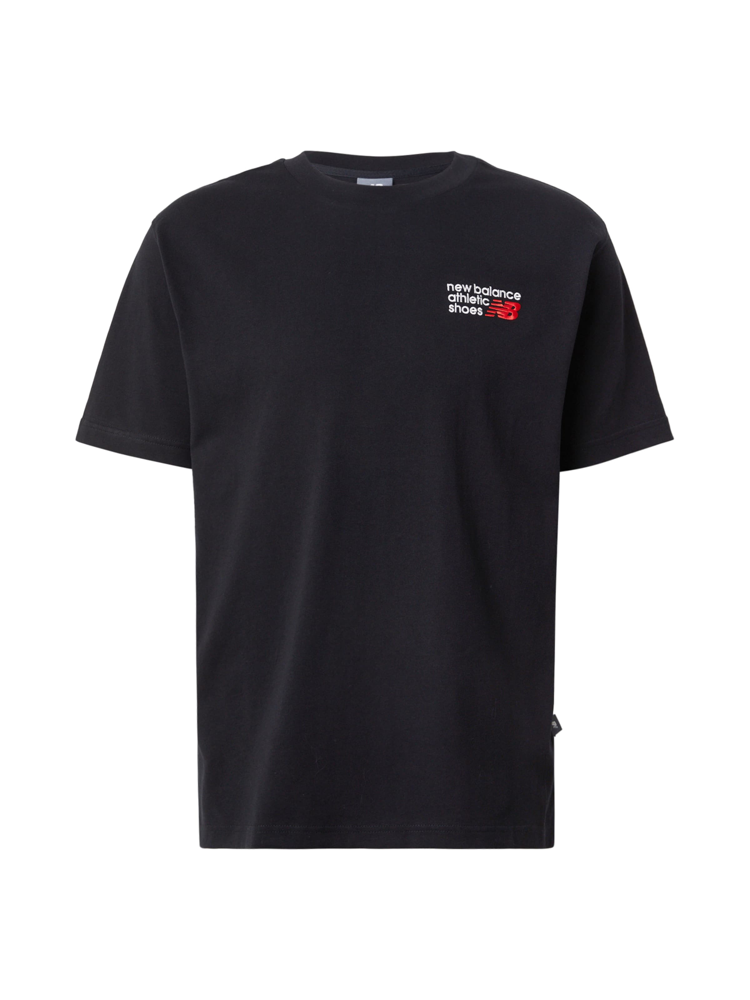 new balance - Camisa 'Athletics' em preto: frente