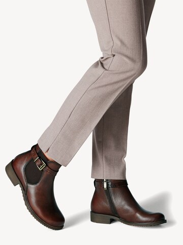 Chelsea Boots Tamaris en marron : devant