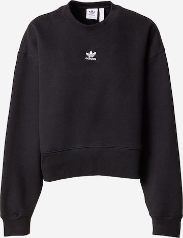 ADIDAS ORIGINALS Sweatshirt 'Adicolor Essentials' in Schwarz: Vorderseite