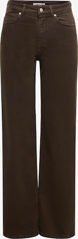 Wide Leg Jean 'ONLMadison Blush' ONLY en marron : devant