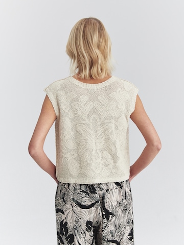 Pull-over 'Mista' TATUUM en beige