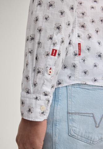 Coupe regular Chemise 'Hanson' JOOP! Jeans en blanc
