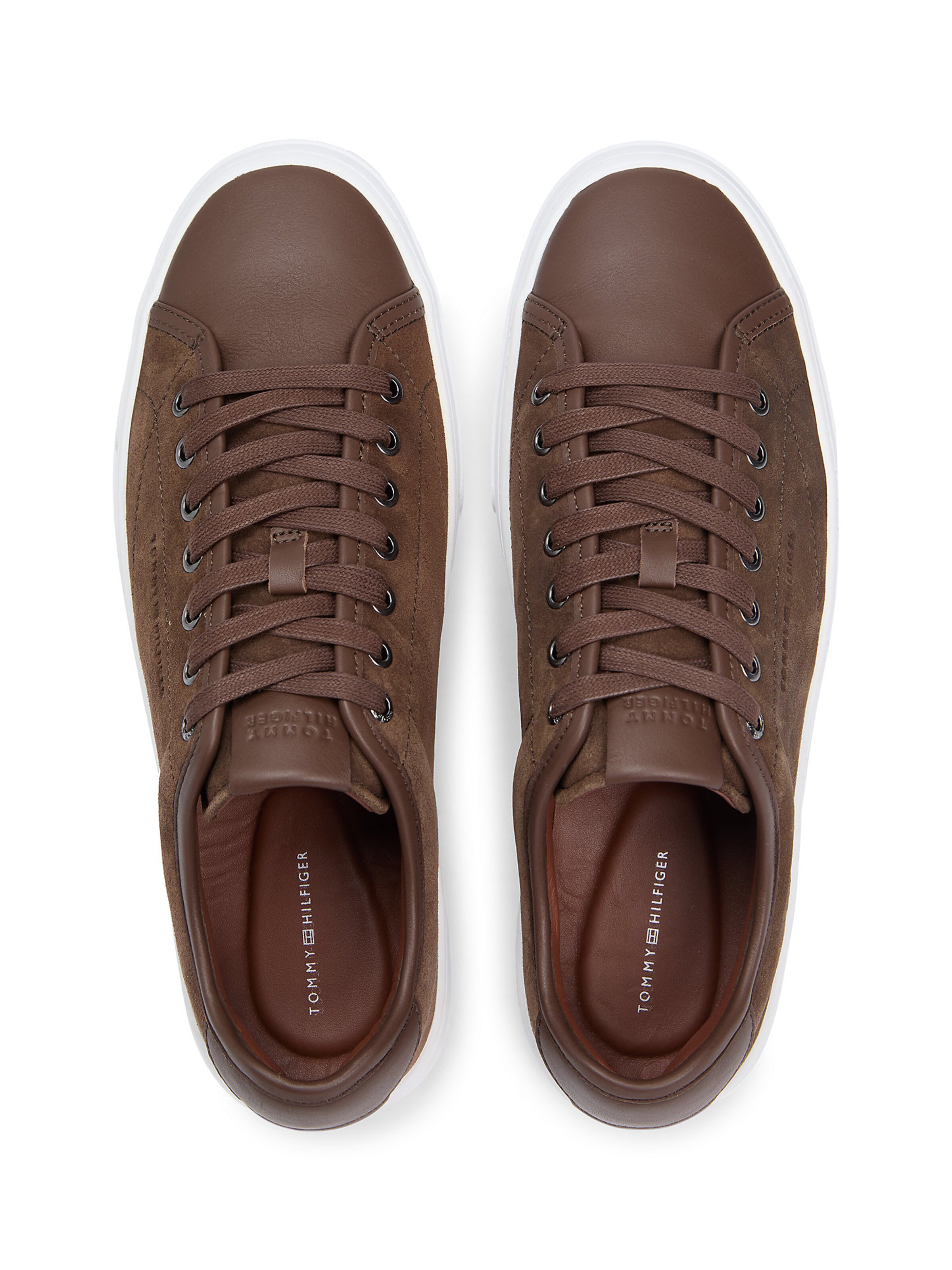 Baskets basses TOMMY HILFIGER en marron