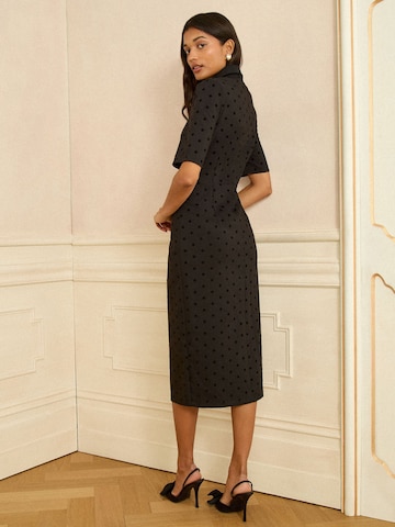 love & roses Dolga srajca | črna barva