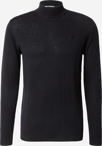 Karl Lagerfeld Pullover in Schwarz: Vorderseite