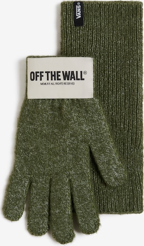 VANSKlasične rukavice 'Off The Wall' - zelena boja: prednji dio