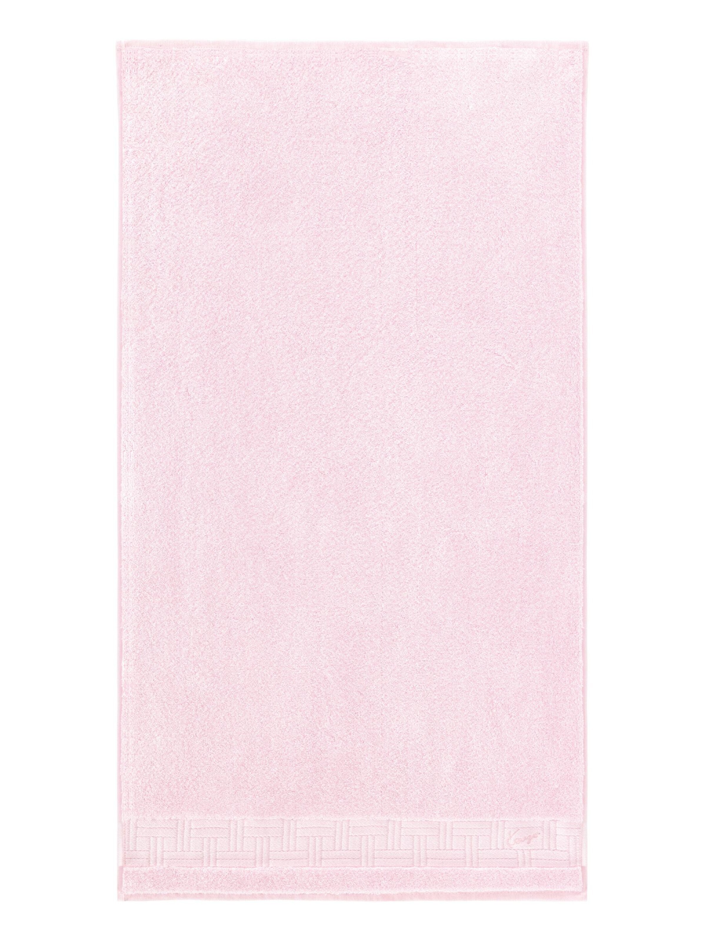 KENZO Towel 'KWEAVE' in Pink: front
