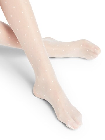 FALKE Strumpfhose 'Dot'‌‌‌‌‌ in Weiß