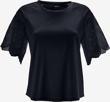 MADELEINE Blouse in Blue: front