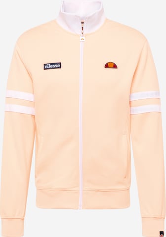 ELLESSE Sweat jacket 'Roma' in Orange: front