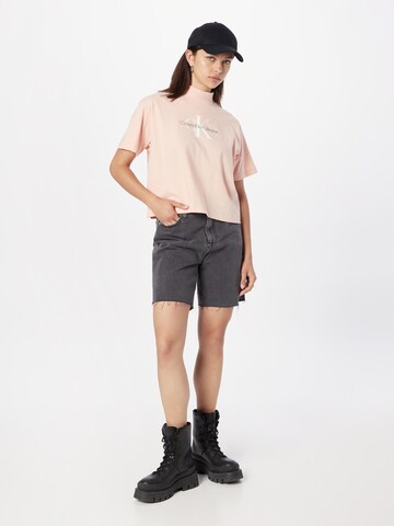 Calvin Klein Jeans T-shirt i rosa