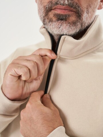 LOUIS LECLER Sweatshirt 'Remy' in Beige