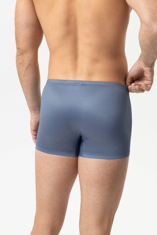 Mey Boxershorts 'Curved Lines' in Blau