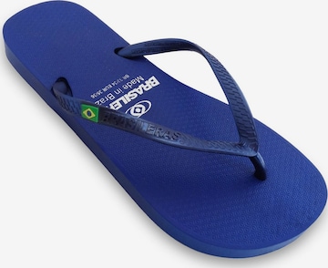 Brasileras - Sapato de praia/banho 'Classic Pearl W' em azul: frente