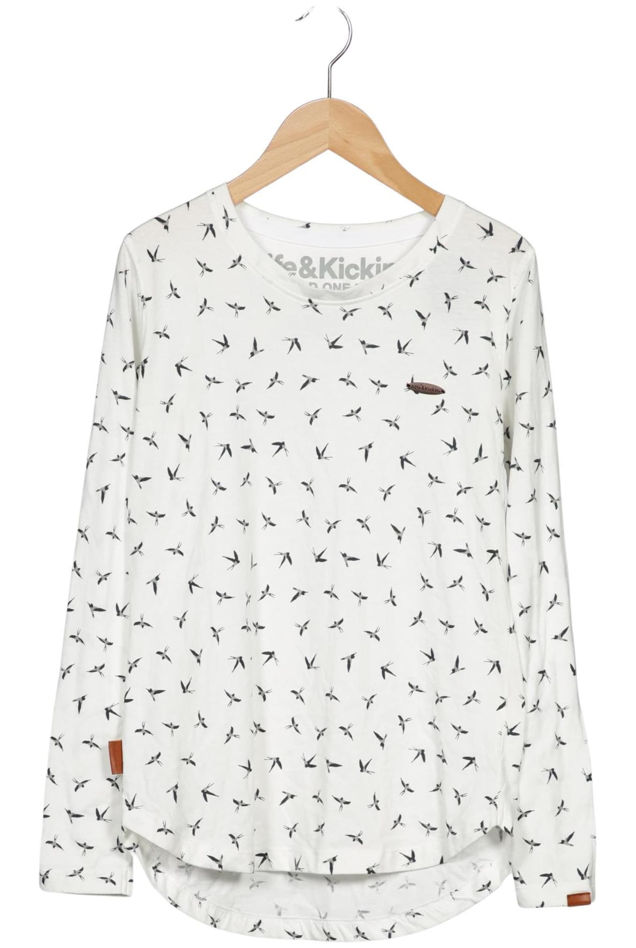 alife & kickin Top & Shirt in XS in White: front
