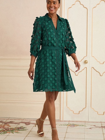 love & roses Sukienka koszulowa w kolorze zielony