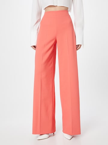 Wide Leg Pantalon à plis 'Before' DRYKORN en rose : devant