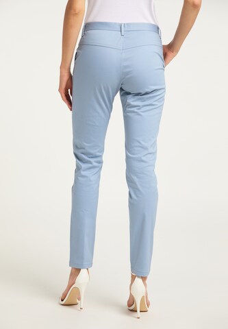 DreiMaster Maritim Slimfit Broek in Blauw