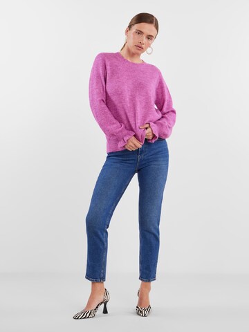 YAS Sweater 'BALIS' in Purple