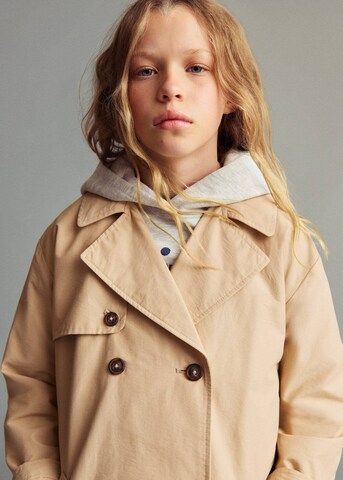 MANGO KIDS Coat 'Gina' in Beige