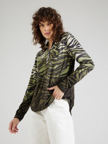 Key Largo Blouse 'AGATHA' in Groen: voorkant