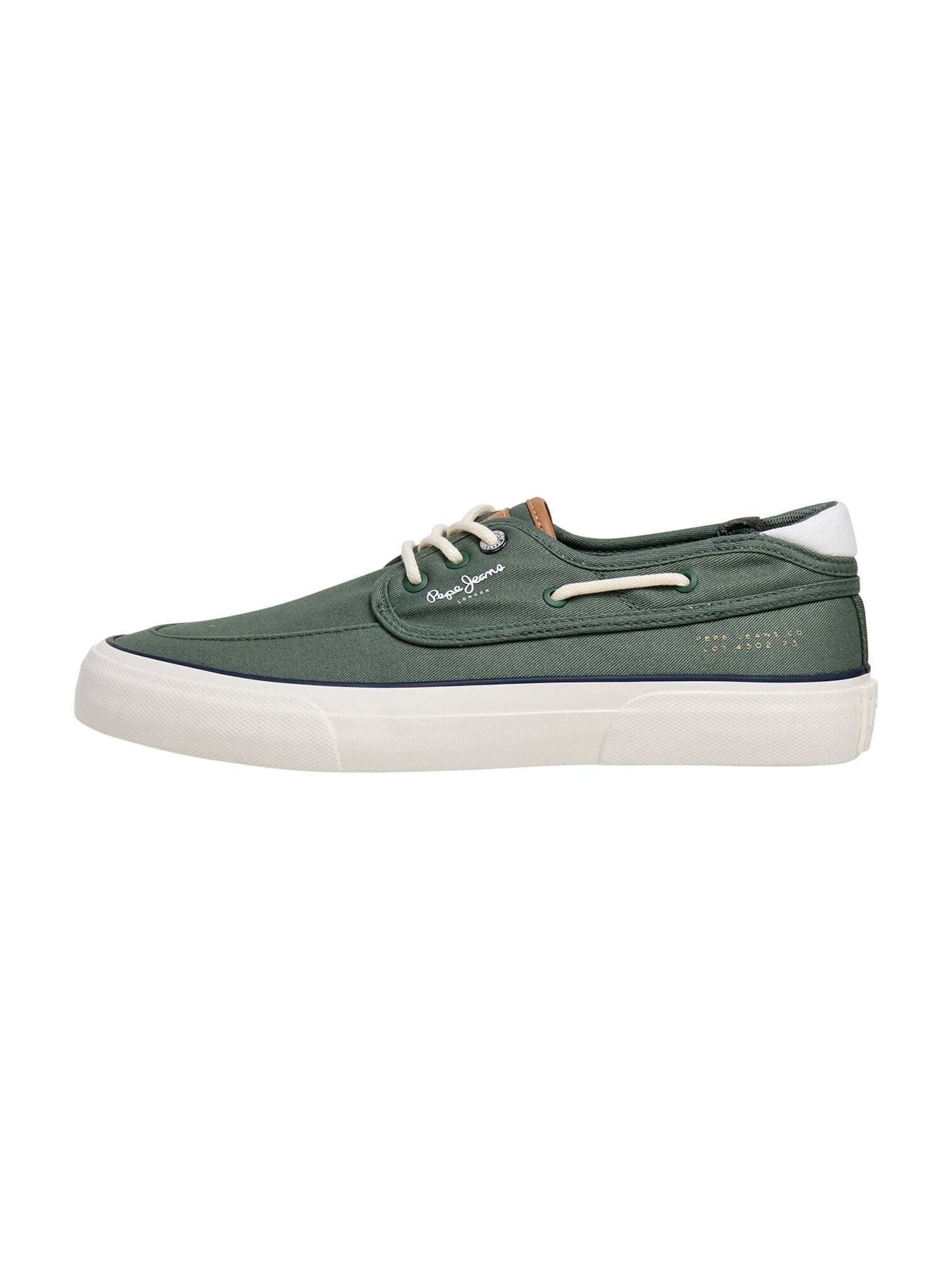 Pepe Jeans Moccasins 'Taylor' in Green: front