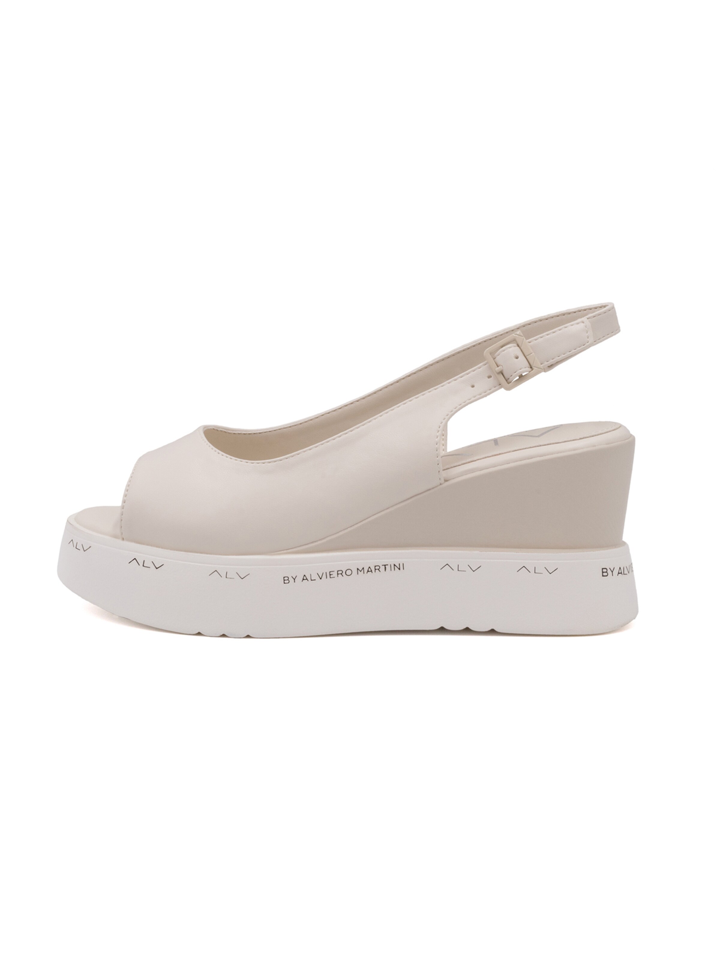 Alviero Martini Sandal in Beige: front