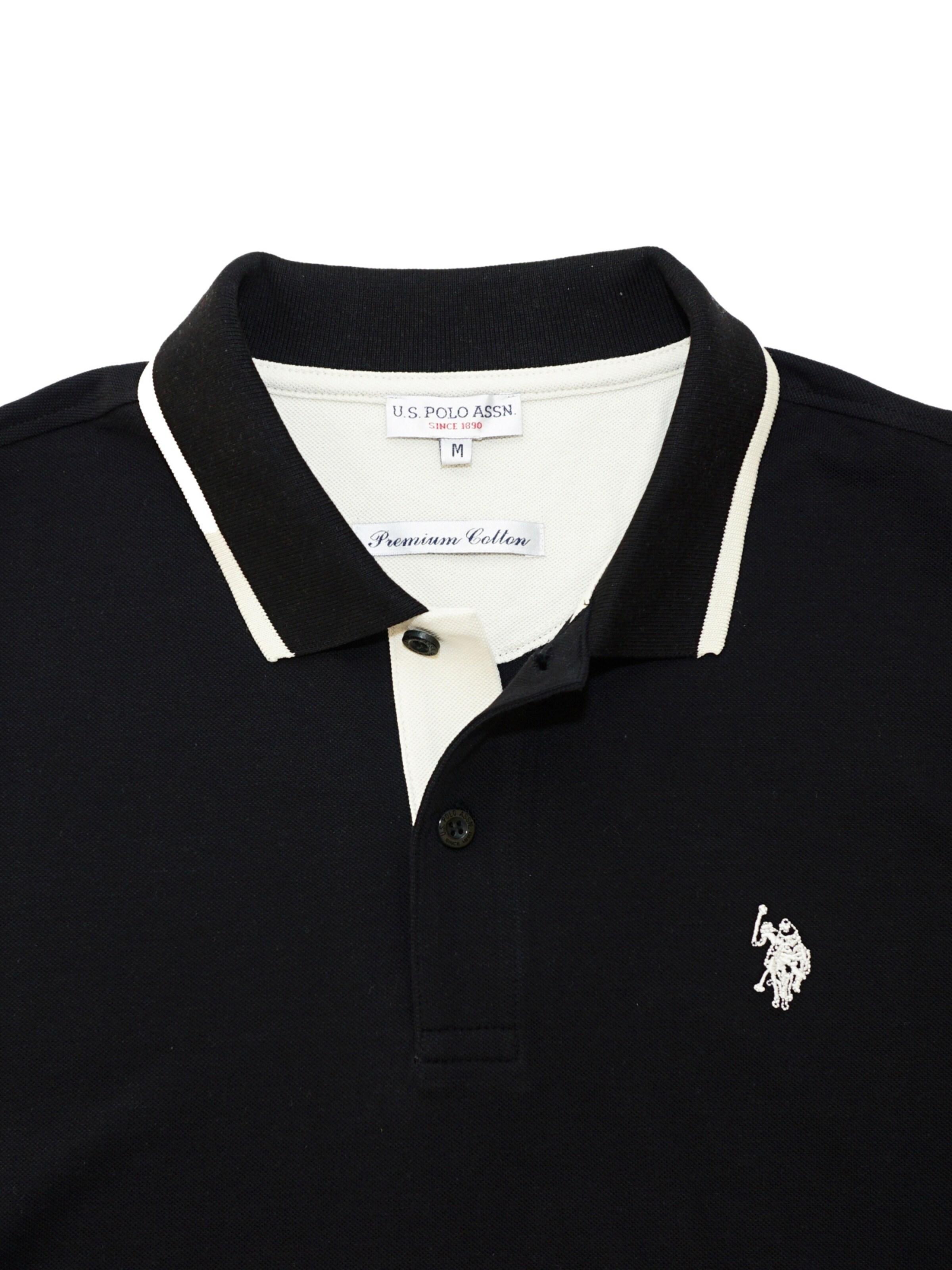 U.S. POLO ASSN. Shirt in Zwart