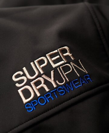 Superdry Куртка в спортивном стиле 'Trekker' в Черный