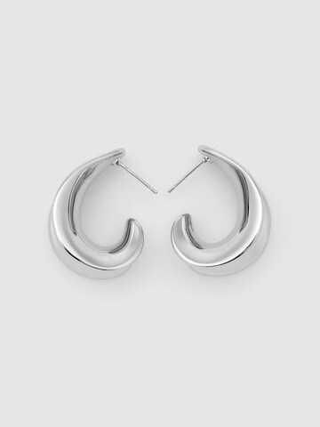 EDITED - Pendientes 'Jaiden' en plata: frente