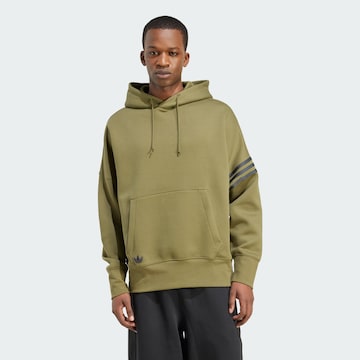 ADIDAS ORIGINALS Sweatshirt 'Neuclassics' in Green: front
