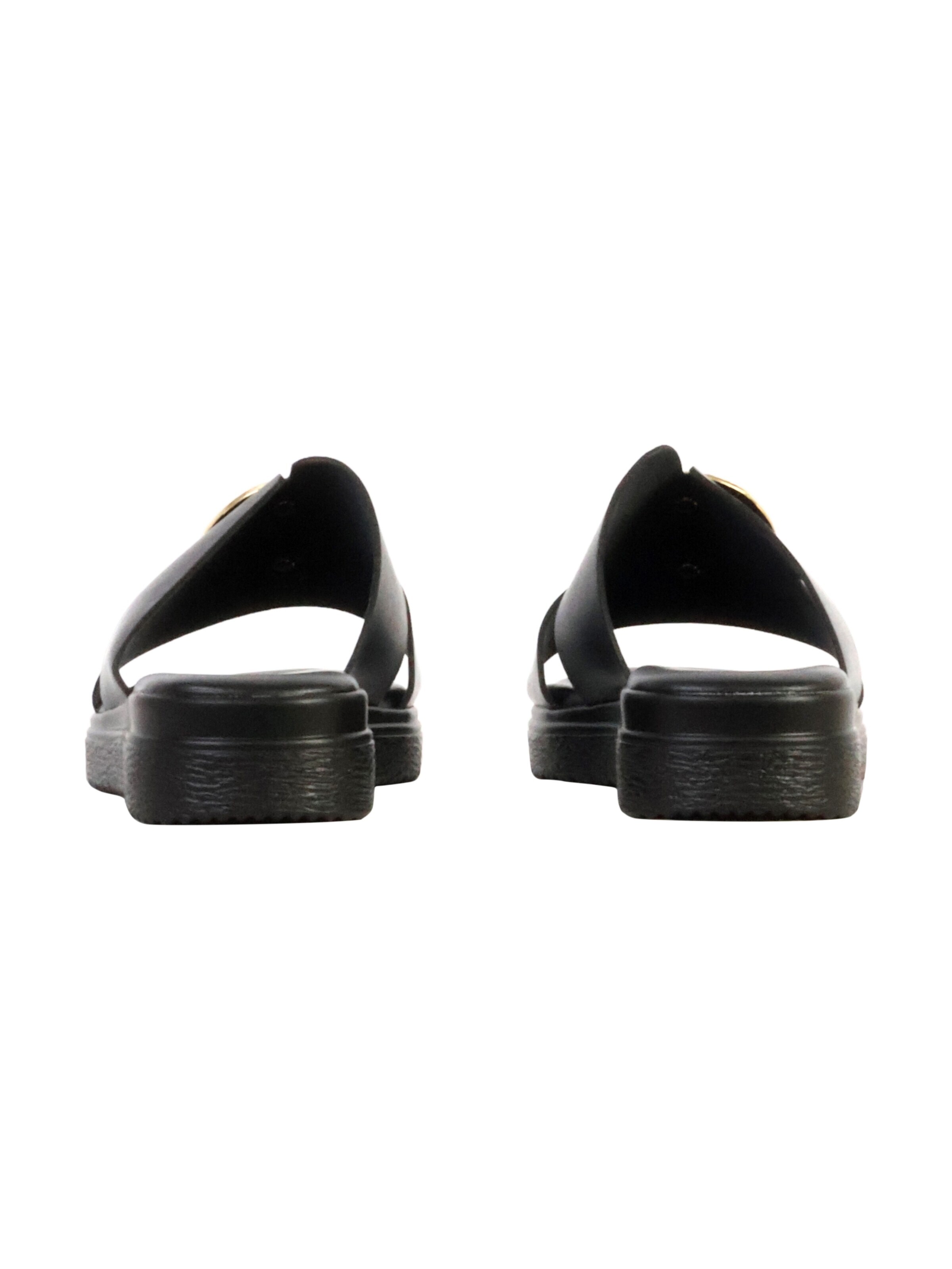 The Divine Factory Sandals in Black