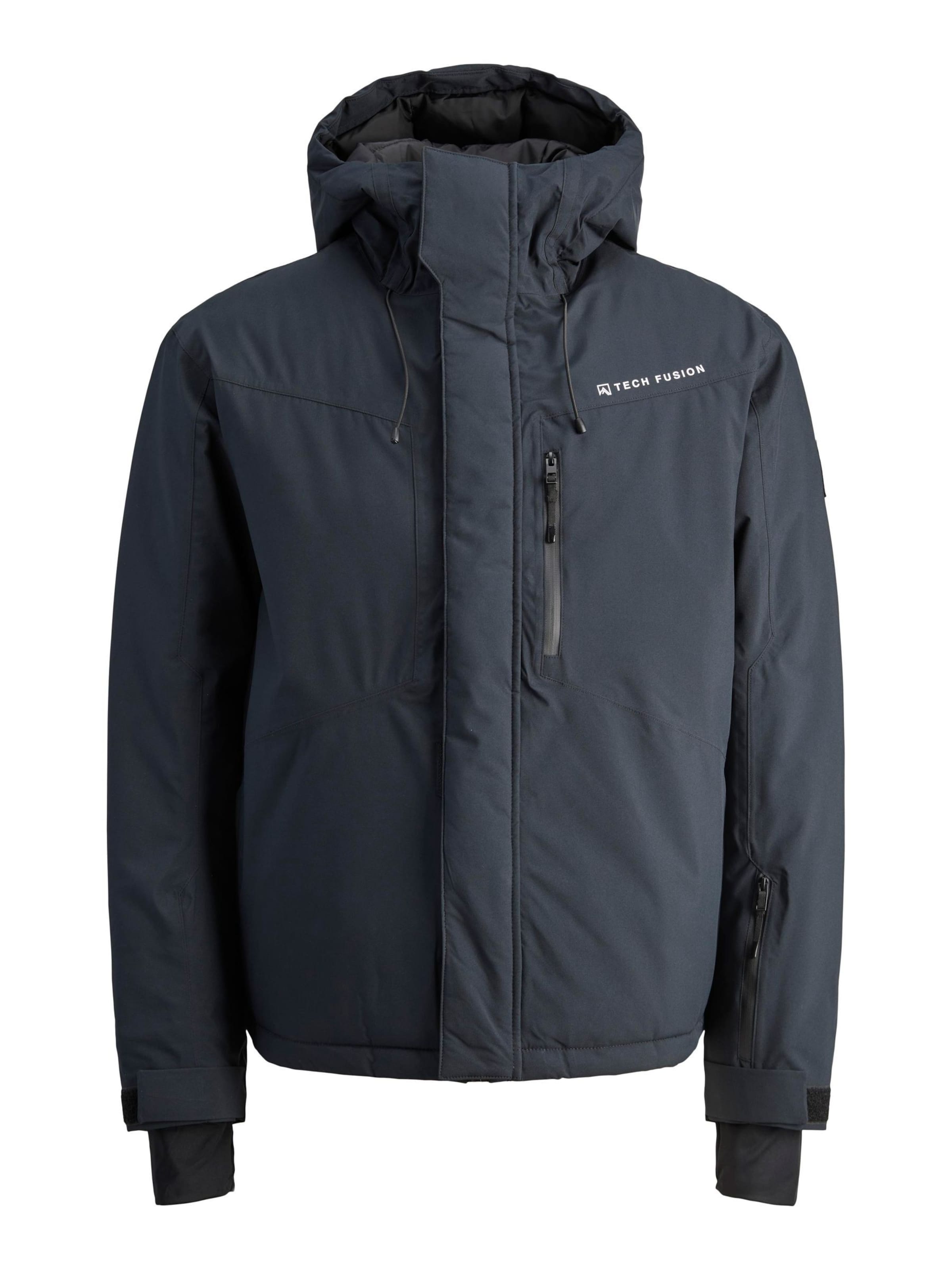 JACK & JONES Funktionsjakke i sort: forside
